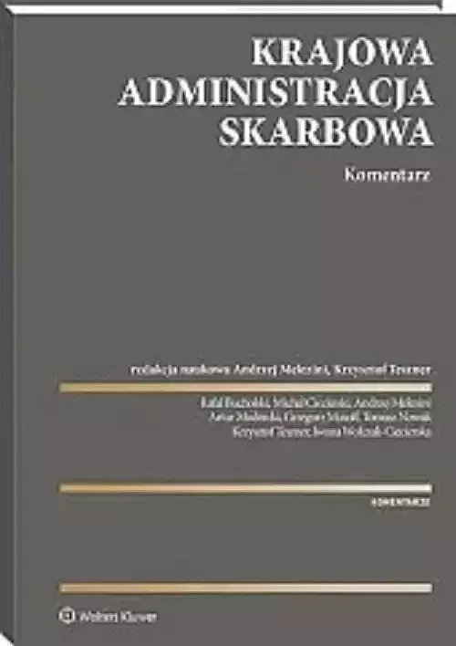 Ustawa o Krajowej Administracji Skarbowej Komentarz