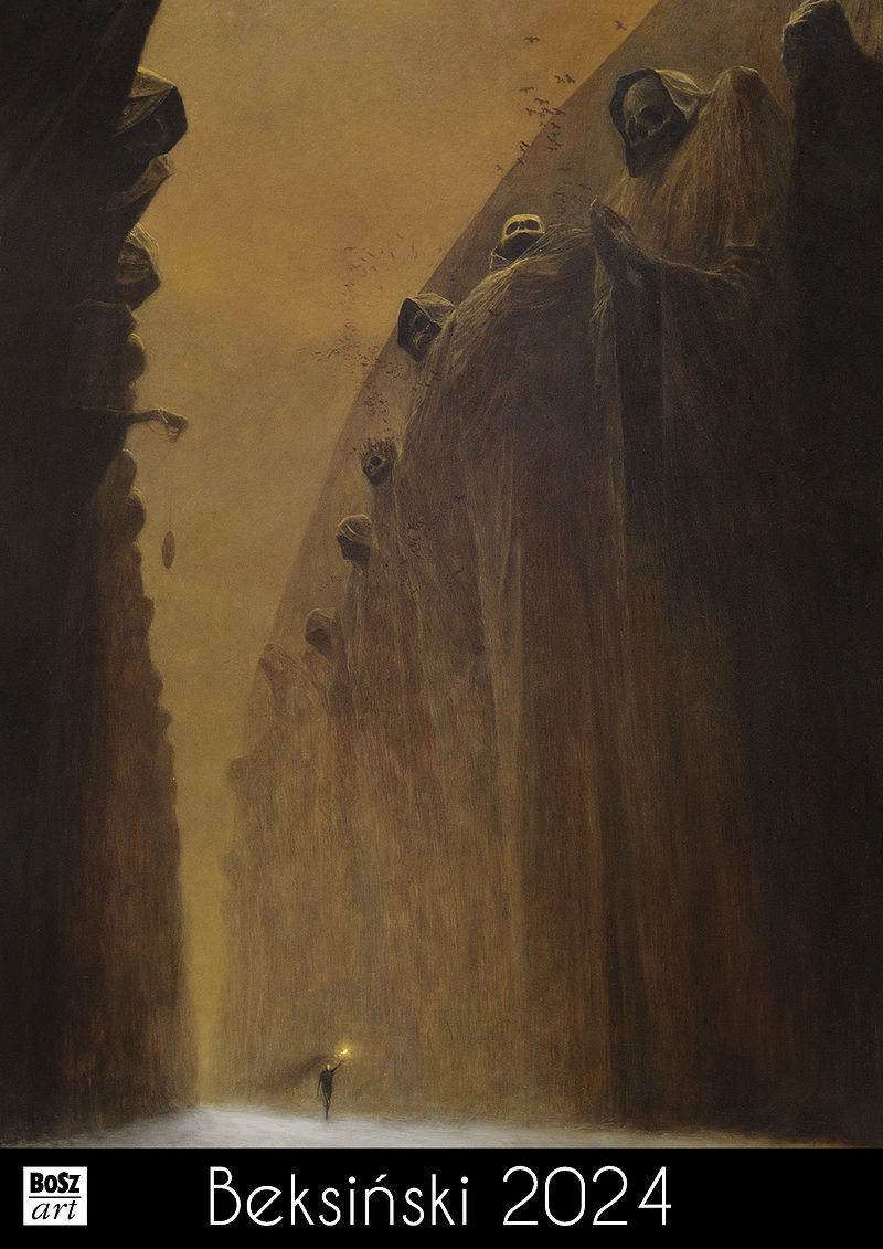 Kalendarz Beksiński 2024