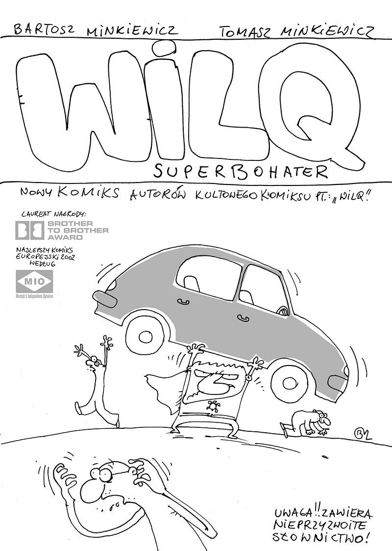 Wilq Superbohater - wydanie zbiorcze, tom 1 - 01-02-03-04 (Album) - wyd. III - wersja historyczna