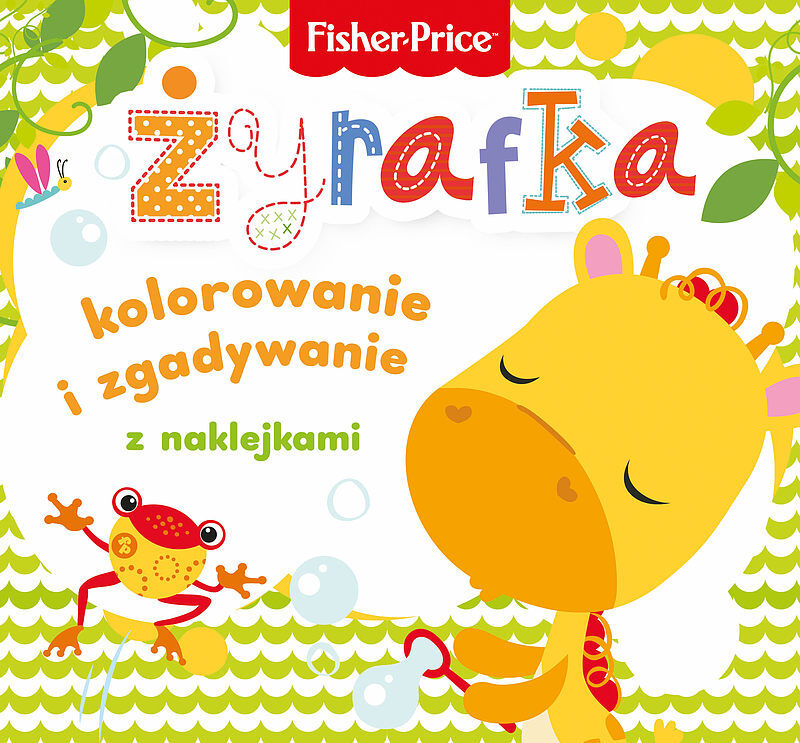 Fisher Price Kolorowanka podłogowa Żyrafka