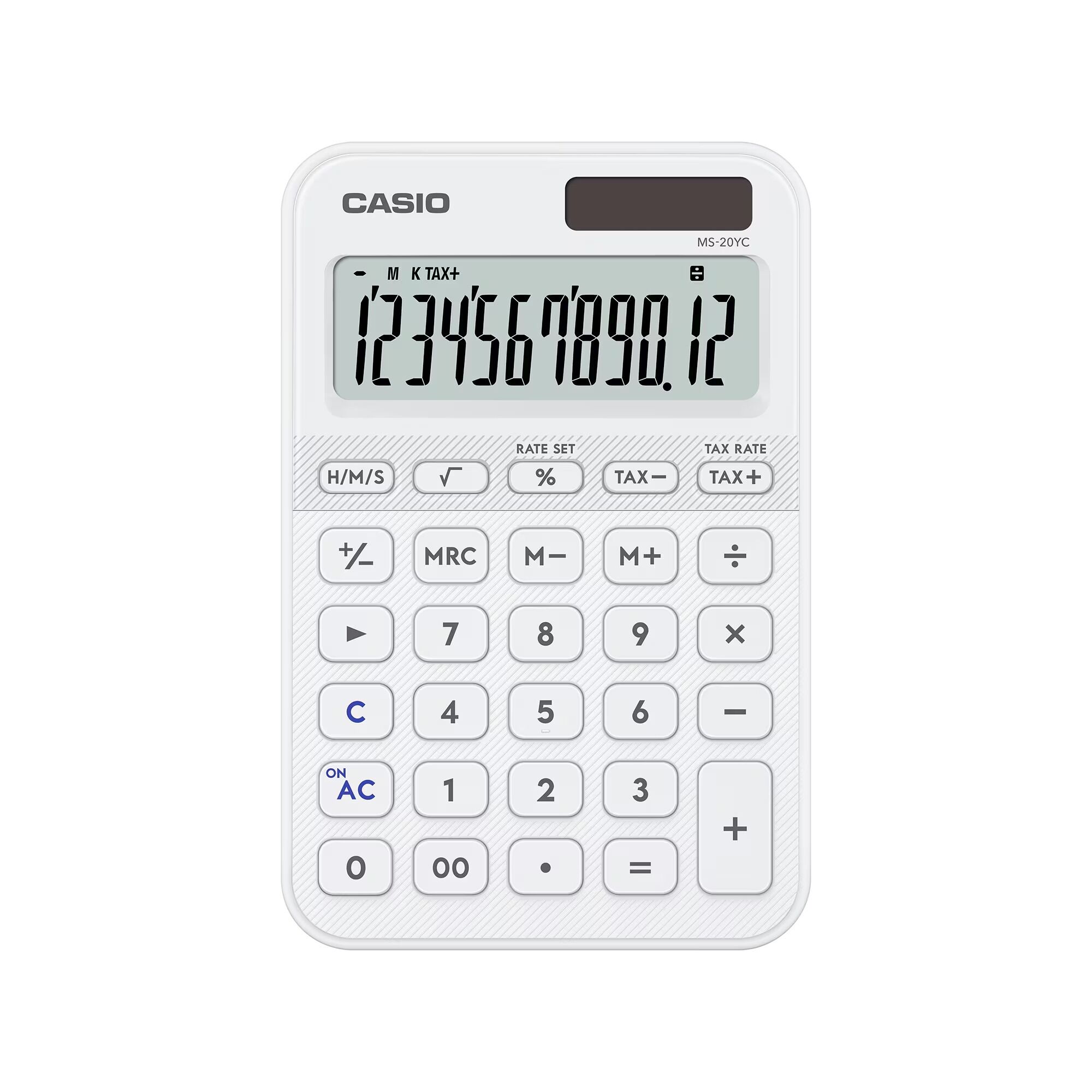 Kalkulator biurowy Casio MS-20YC-WE