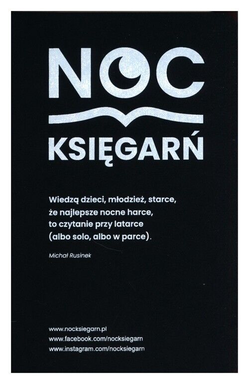 Notes Moleskine Noc Księgarń Wiedzą dzieci, młodzież… Cahier P