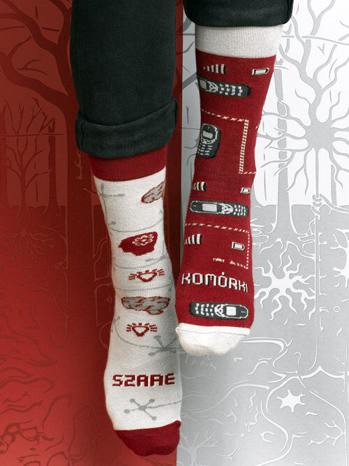Skarpety Szare komórki 39-42