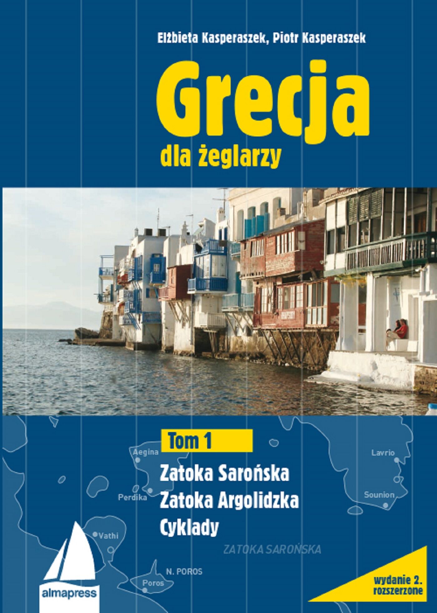 Grecja. Najlepsze trasy dla żeglarzy (e-book)