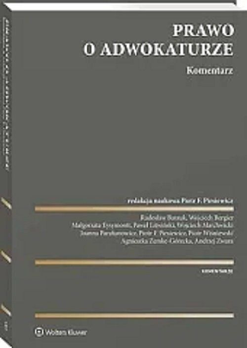 Prawo o adwokaturze Komentarz w. 1/23