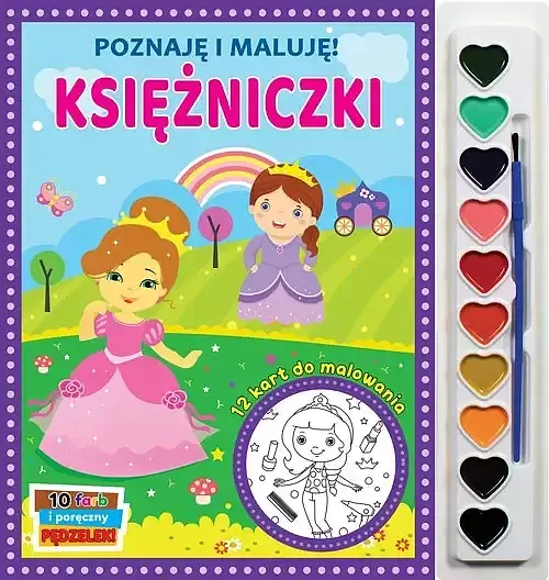 Poznaję i maluję. Księżniczki