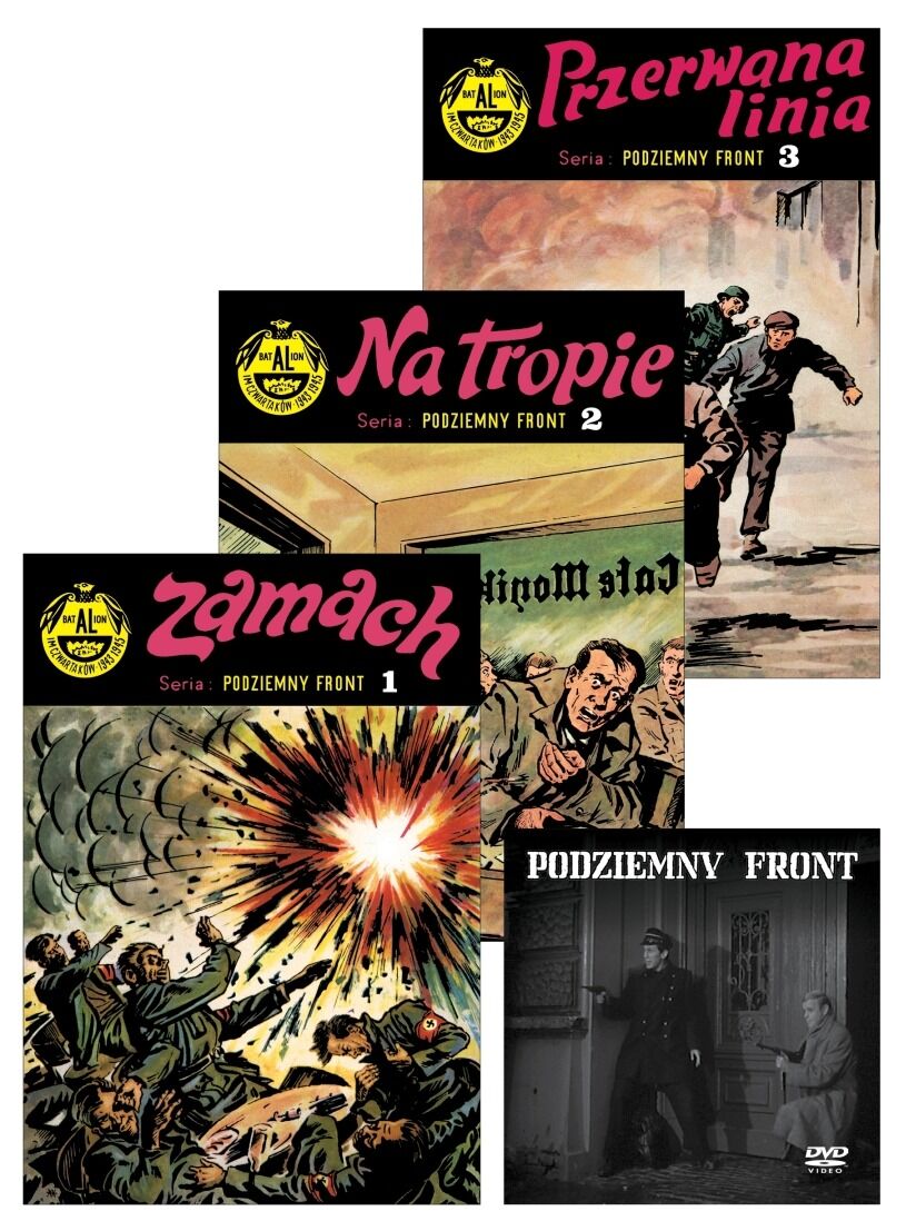 Podziemny front - pakiet zeszytów 1-3