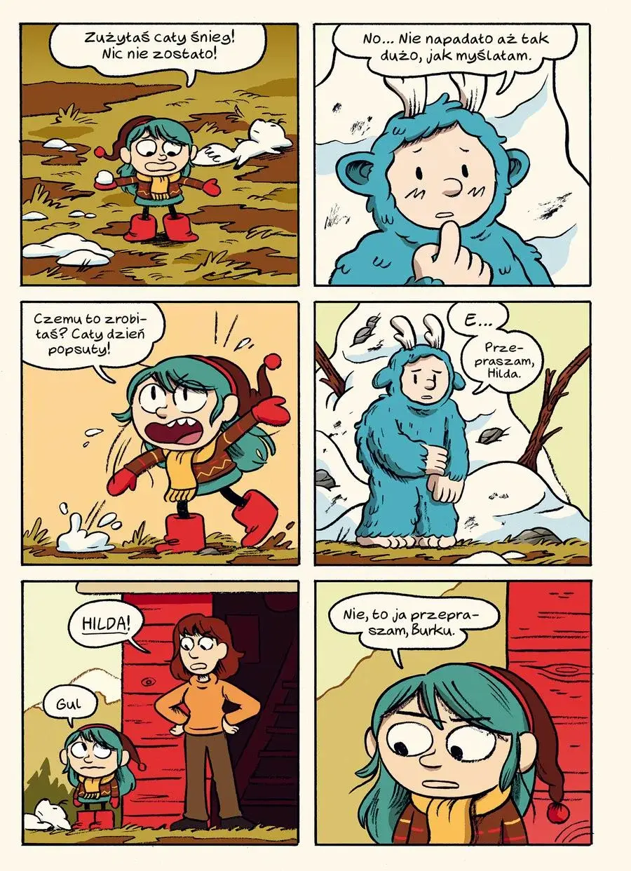 Hilda i Rożek - 02 - Przebudzenie pana śniegu
