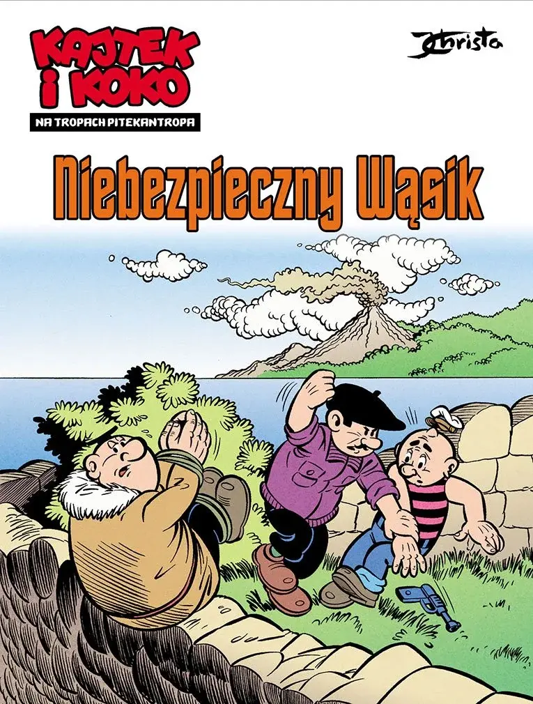 Kajtek i Koko. Na tropach Pitekantropa - 01 - Niebezpieczny „Wąsik”