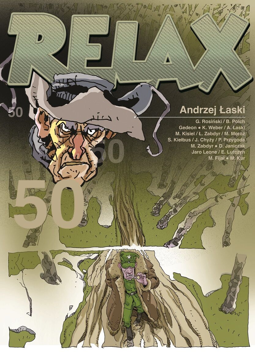 Relax - 50 (PolishComicArt) - okładka F (Wędrowycz Andrzej Łaski)