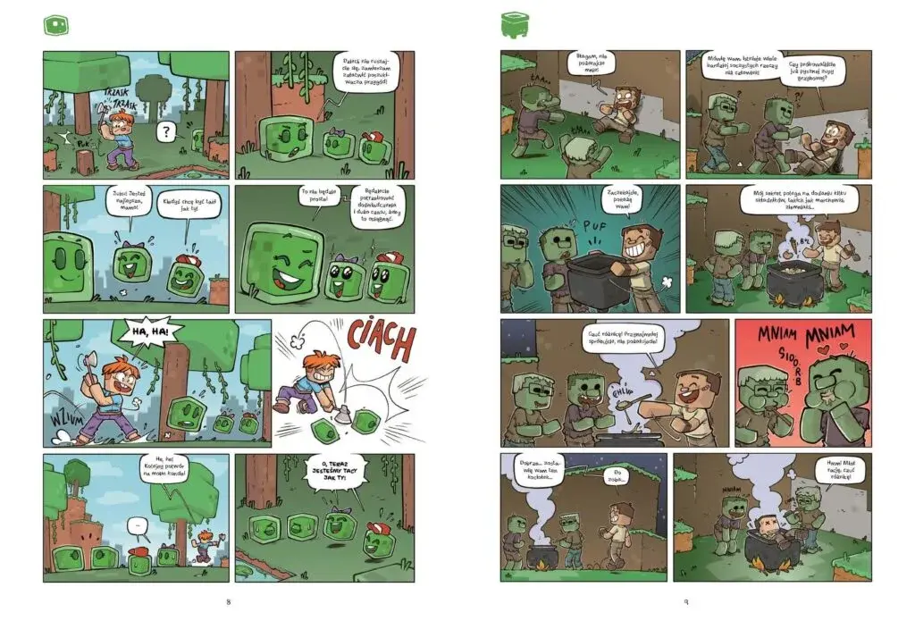 MOBY. Sekretne życie potworów z Minecrafta - 01