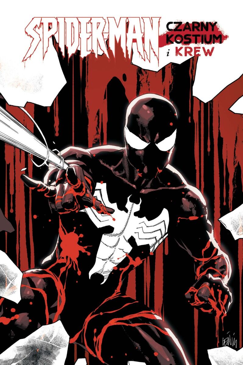 Spider-man - Czarny kostium i krew