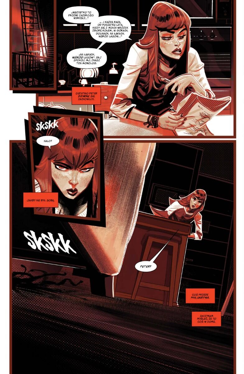 Spider-man - Czarny kostium i krew
