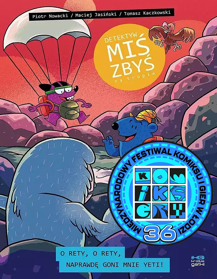 Detektyw Miś Zbyś na tropie - 10 - O rety, o rety, naprawdę goni mnie yeti!