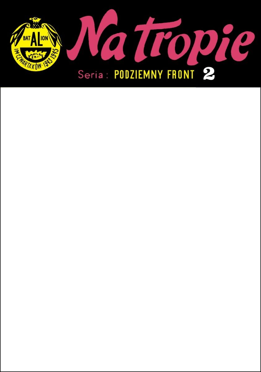 Podziemny front - 2 - Na tropie (okładka blank)