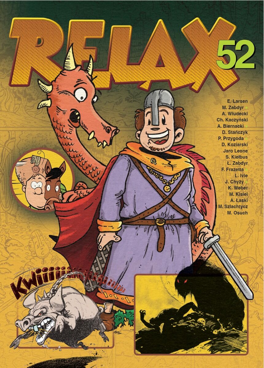 Relax - 52 (PolishComicArt, okładka Alternatywna)