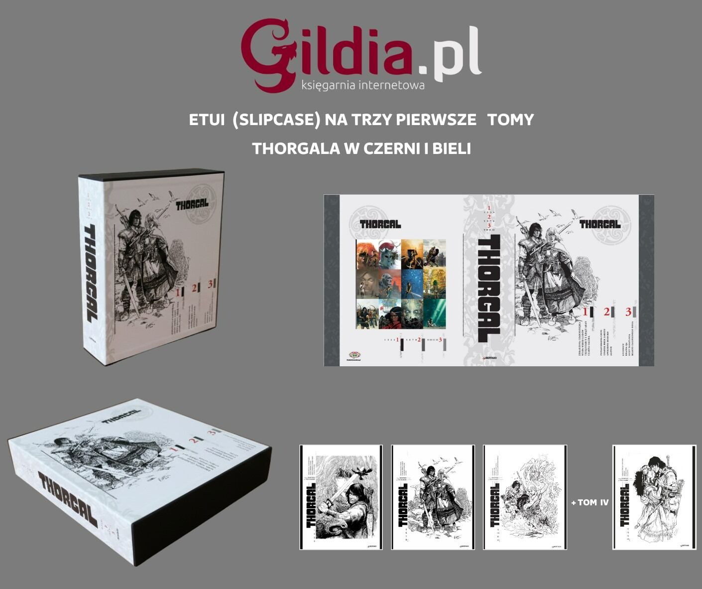 ETUI THORGAL edycja w czerni i bieli TOM I-III