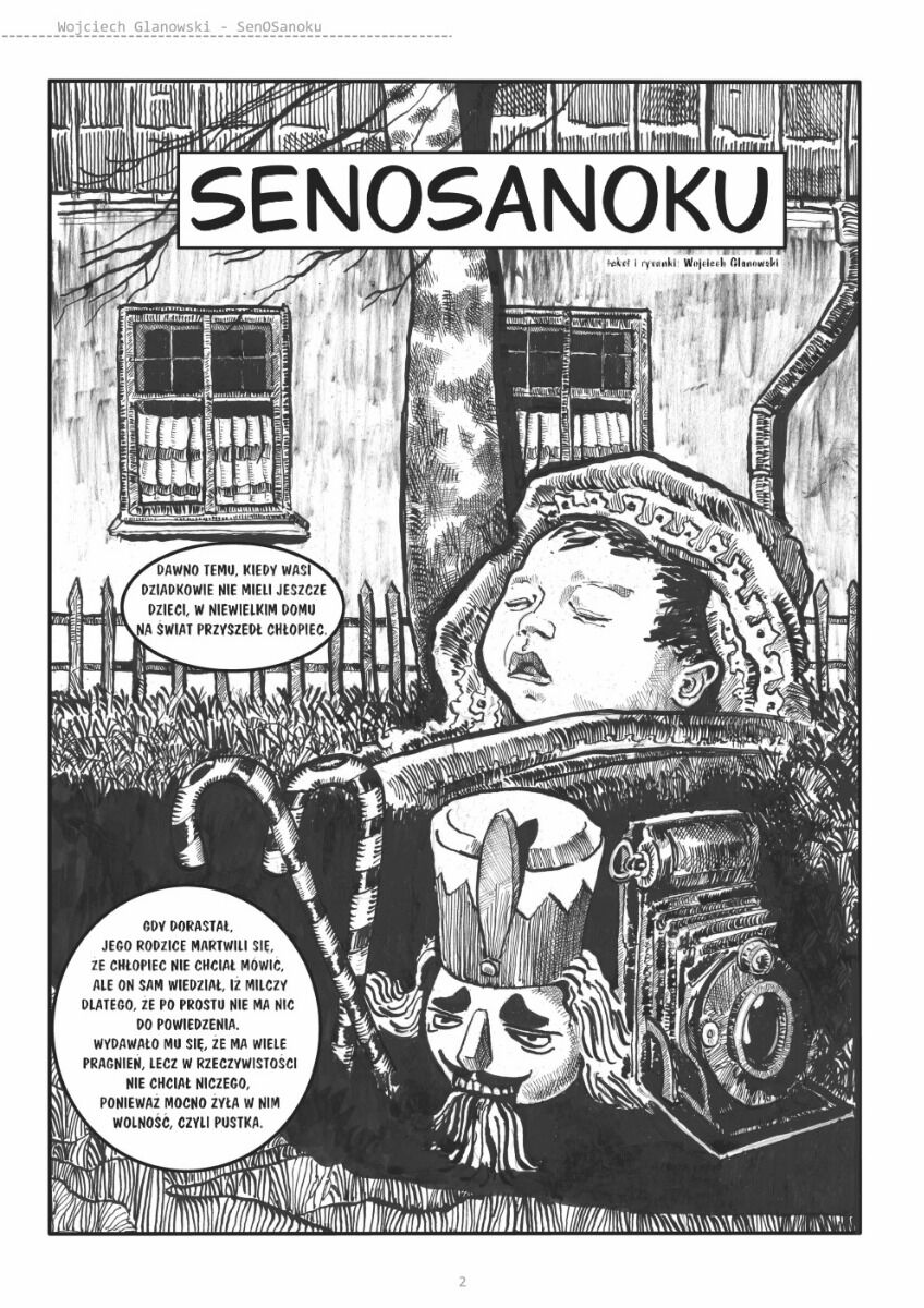 SMAK. Sanocki Magazyn Komiksowy - 01 (okładka blank)