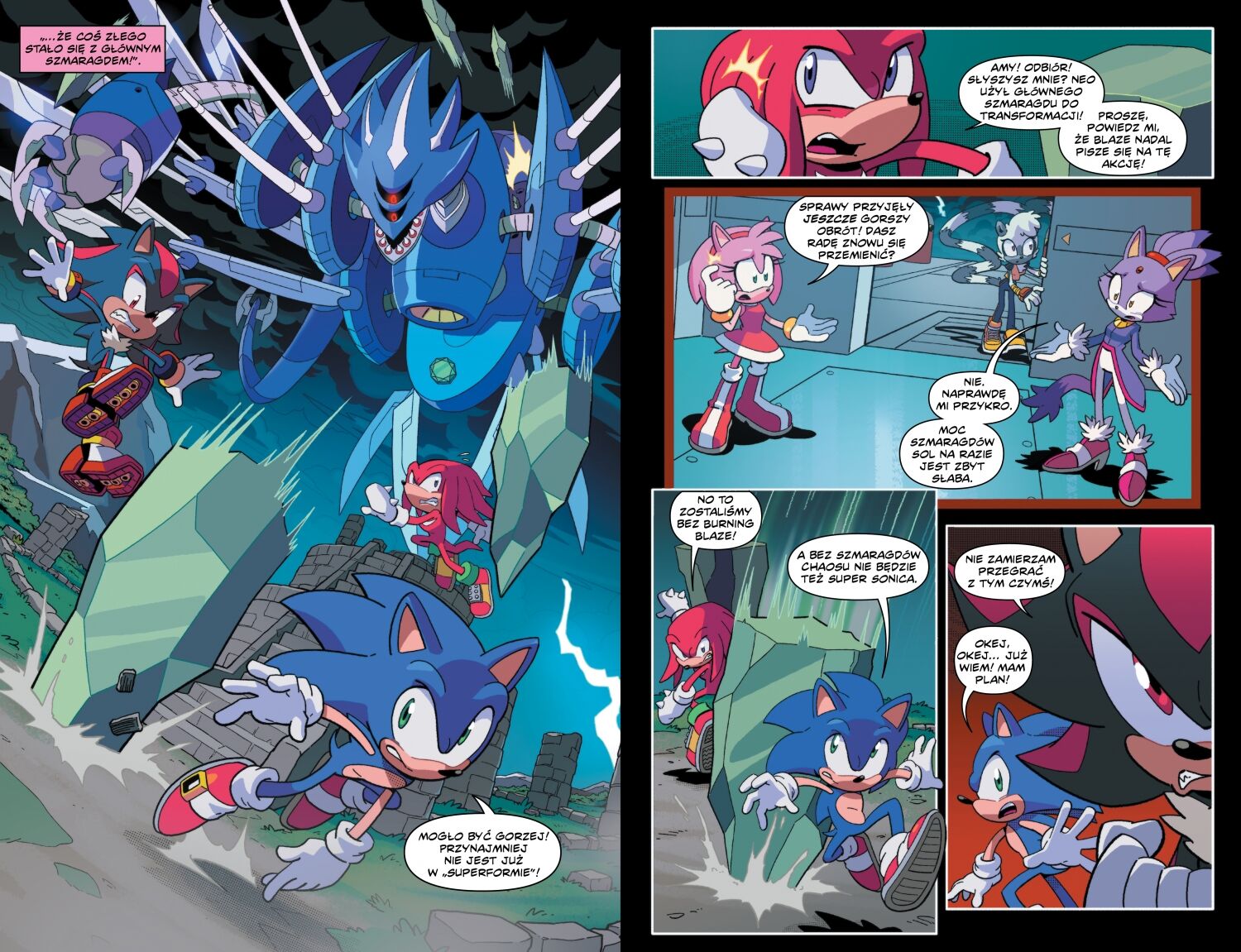 Sonic - 06 - Bitwa o Anielską Wyspę cz. 2 (wyd. 2025)