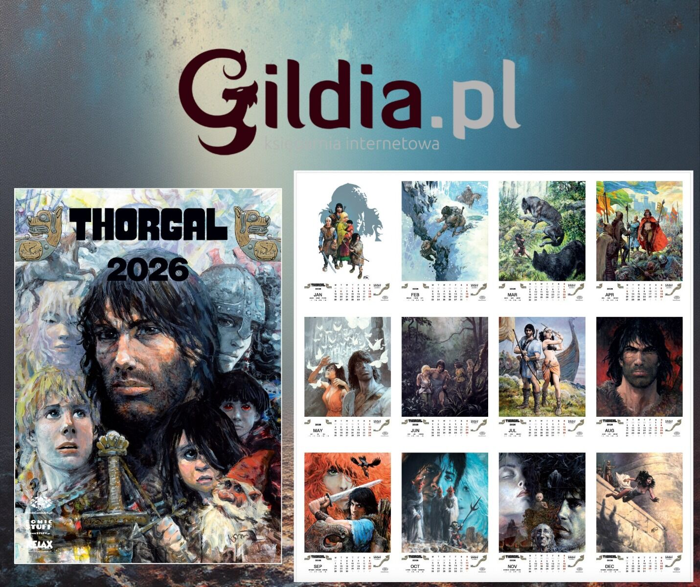 Thorgal - kalendarz 2026