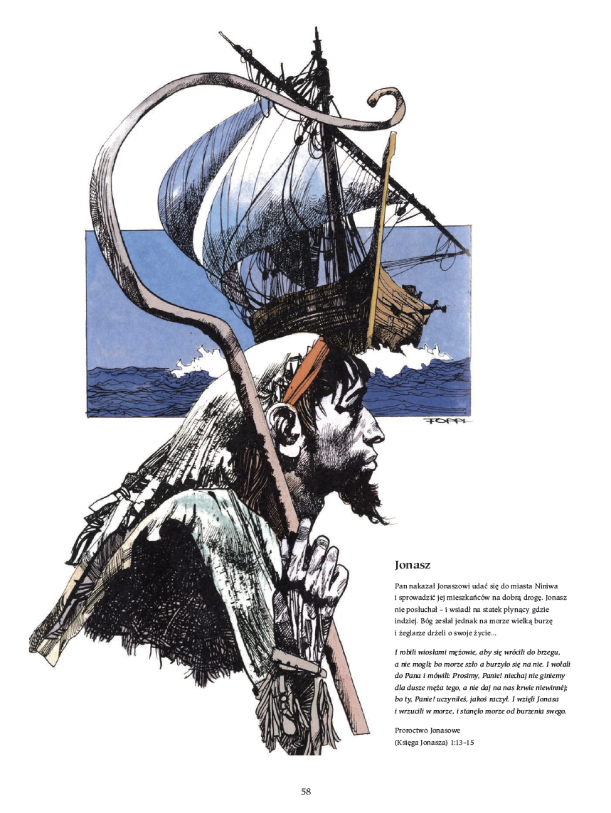 Toppi. Galeria: Sceny biblijne (okładka A)