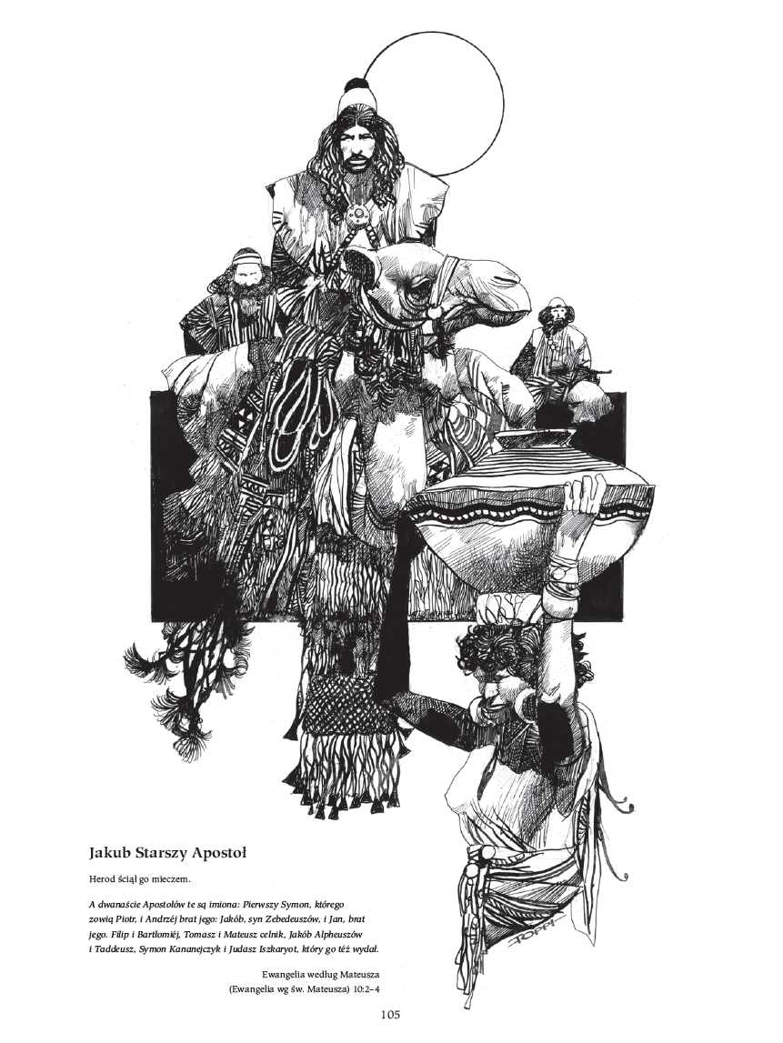 Toppi. Galeria: Sceny biblijne (okładka B)