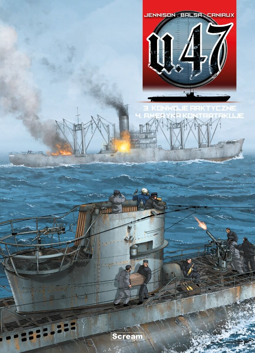 U-47 - Tomy 3-4 - Konwoje arktyczne/Ameryka kontratakuje (okładka B)