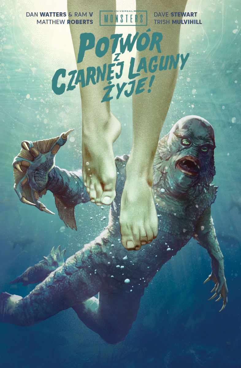 Universal Monsters: Potwór z Czarnej Laguny Żyje! (limitowana okładka)