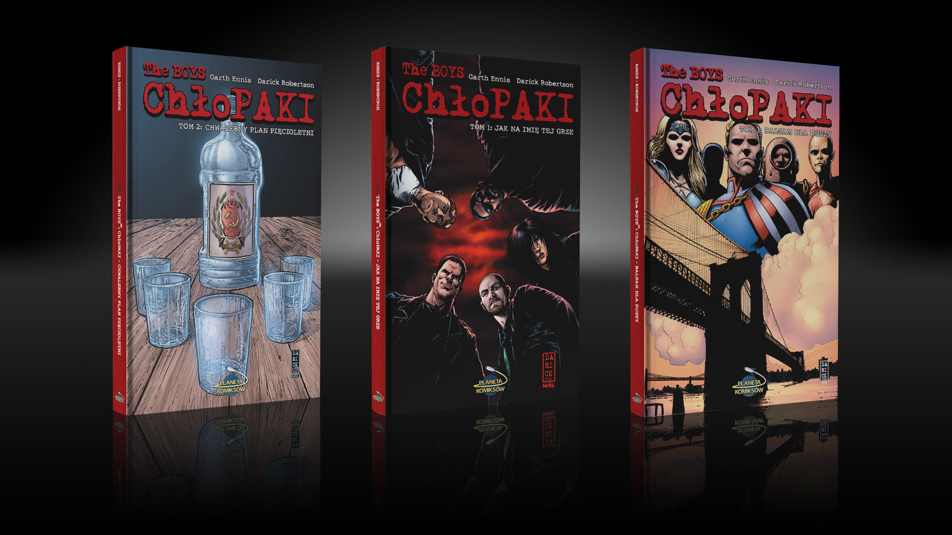 The Boys: Chłopaki Tomy 01-03 (twarda oprawa)