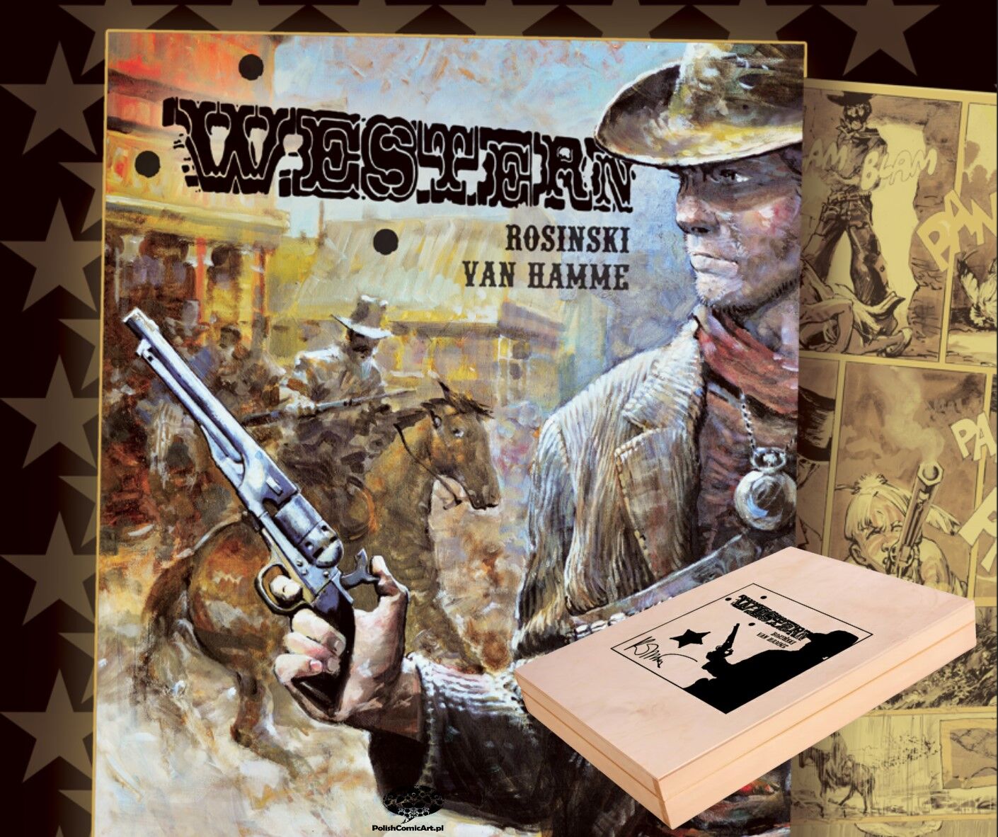 Western - Edycja kolekcjonerska zestaw z drewnianym pudełkiem