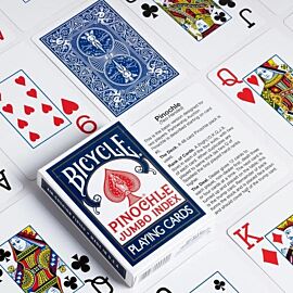 Bicycle Rider Back  2 pak Red & Blue Jumbo Index