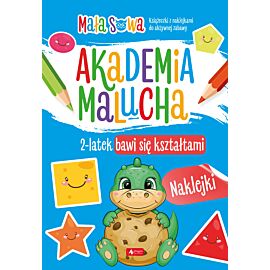 Akademia malucha. 2 latek bawi się kształtami