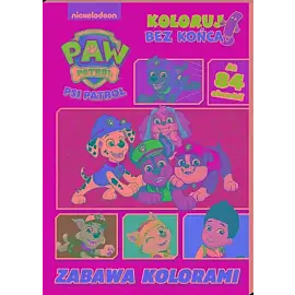 Psi Patrol. Koloruj bez końca cz. 3 Zabawa kolorami