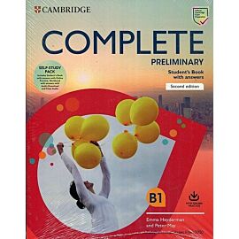 Complete Preliminary Self Study Pack (SB w Answers w Online Practice and WB w Answers w Audio Download and Class Audio)