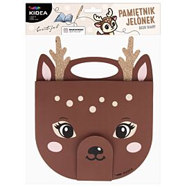 Pamiętnik z rączką jelonek Kidea