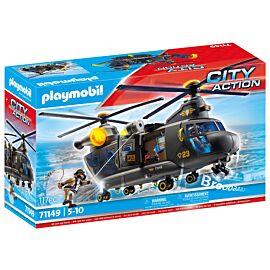 Playmobil Śmigłowiec ratunkowy jednostki specjalnej 71149