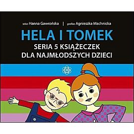 Hela i Tomek Seria 5 książeczek dla najmłodszych dzieci