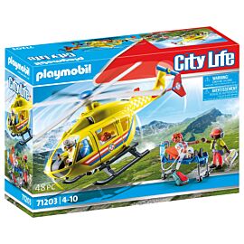 Playmobil Helikopter ratunkowy 71203