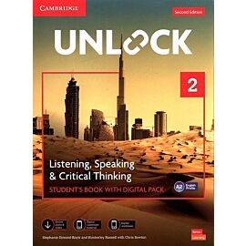 Unlock 2 Listening, Speaking and Critical Thinking Student's Book with Digital Pack