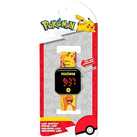 Zegarek LED z kalendarzem Pokemon POK4435