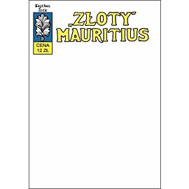 Kapitan Żbik - 17 - "Złoty" Mauritius (okładka blank)