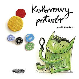 Kolorowy potwór. Książka kartonowa
