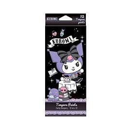 Farby tempera w tubie Kuromi 12 ml. x 12 kolorów