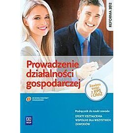 Prowadzenie działalności gospodarczej podręcznik do nauki zawodu