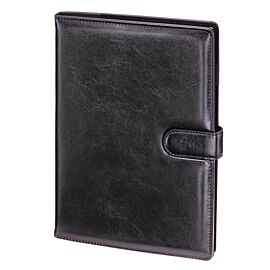 Notes A5 Premium kratka Genua czarny wymienny wkład NP-25GNZ/CZA/180K/Z