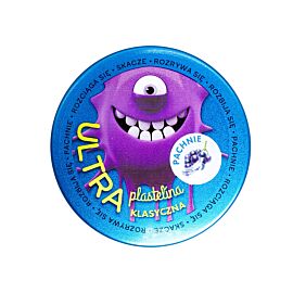 Ultraplastelina pachnąca fioletowa klasyczna+winogronowy zapach EP04328
