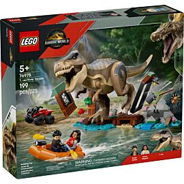 LEGO Jurassic World Ucieczka rzeką przed Tyranozaurem 76975