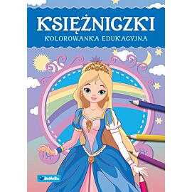Księżniczki Kolorowanka edukacyjna