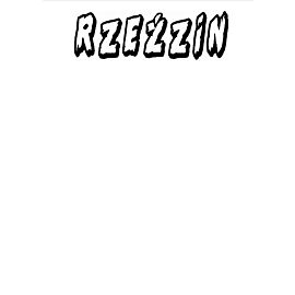 Rzeźzin - antologia komiksowa (okładka blank)