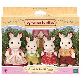 Sylvanian Families Rodzina królików z czekoladowymi uszkami 5655